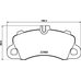 BRANNOR Ultimate Ceramic передние тормозные колодки для Porsche Cayenne/Coupe (536) 3.0/4.0L Turbo (под 350/415мм диск)