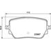 DC Brakes Street STRS+ задние тормозные колодки для Mercedes GLB/GLA/CLA/A 180-45AMG/ (x247/h247/c118/w177) DC Brakes Street STRS+ задние тормозные колодки для Mercedes GLB/GLA/CLA/A 180-45AMG/ (x247/h247/c118/w177)
