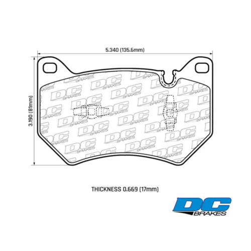 DC Brakes Street STRS+ передние тормозные колодки для AUDI Q5 (FY) (под 338мм диск) DC Brakes Street STRS+ передние тормозные колодки для AUDI Q5 (FY) (под 338мм диск)
