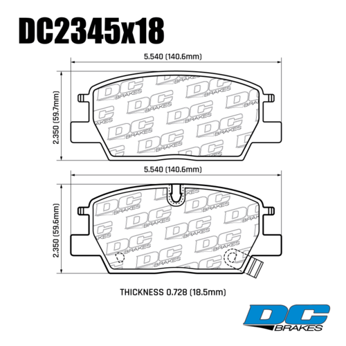 DC brakes Street STRS+ Передние тормозные колодки для CHEVROLET MALIBU (2015+)/EQUINOX (2017+) (под датчик) DC brakes Street STRS+ Передние тормозные колодки для CHEVROLET MALIBU (2015+)/EQUINOX (2017+) (под датчик)