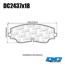 DC brakes Street STR.S+ Передние тормозные колодки для VW Golf 8R/Tiguan R/Audi S3 (8y) (под 357мм торм диск)