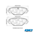 DC Brakes Street HD+ задние тормозные колодки для Range Rover (21+)/Sport (22+) (под 355/370мм диск)