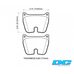 DC Brakes Street STRS+ тормозные колодки (комплект 8 шт.) BREMBO 07.A010.10; JBT FM8P