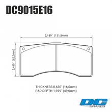 DC Brakes RT2 тормозные колодки для суппортов JBT/Alcon/Wilwood/Brembo (4-Поршневые)