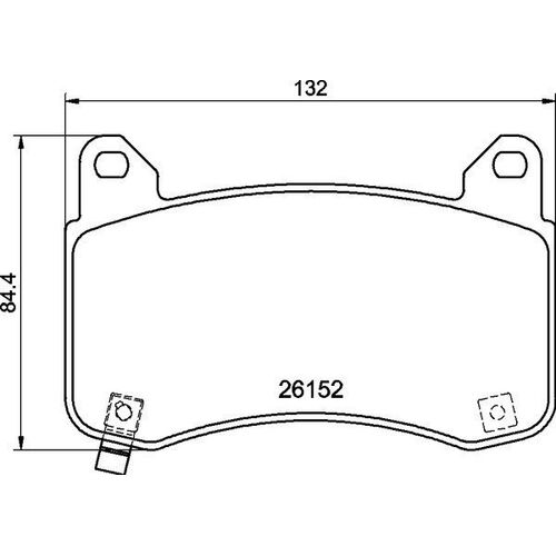 DC Brakes RT2 передние тормозные колодки TESLA Model 3, Model Y, Тормоза Performance (SPORT) DC Brakes RT2 передние тормозные колодки TESLA Model 3, Model Y, Тормоза Performance (SPORT)