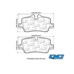 DC Brakes Street STR.S+ задние тормозные колодки для BMW 2/3/4-ser (G42/G20/G22/G26) (под 300мм диск)