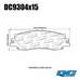 DC Brakes RT2 задние тормозные колодки для Toyota Land Cruiser 300 DC Brakes RT2 задние тормозные колодки для Toyota Land Cruiser 300