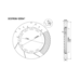 DC Brakes Сменные тормозные роторы (378x36mm) (D крепеж) (12 отверстий) (2шт к-т)