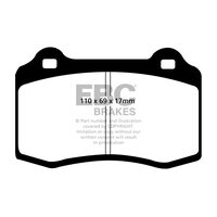EBC Ultimax передние тормозные колодки DP1031