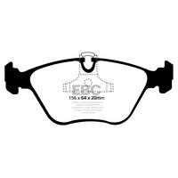 EBC Ultimax передние тормозные колодки для BMW 3 (E46)/5 (E39) (под 296/325мм диск)