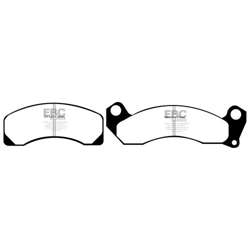 EBC Ultimax передние тормозные колодки DP1166 EBC Ultimax передние тормозные колодки DP1166