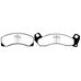 EBC Ultimax передние тормозные колодки DP1166 EBC Ultimax передние тормозные колодки DP1166