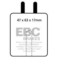 EBC Ultimax передние тормозные колодки DP120