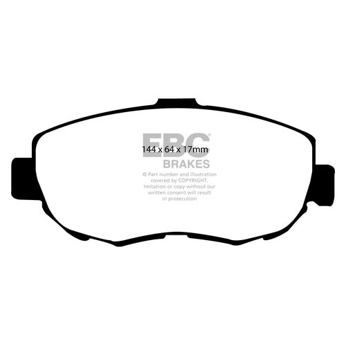 EBC Ultimax передние тормозные колодки DP1223