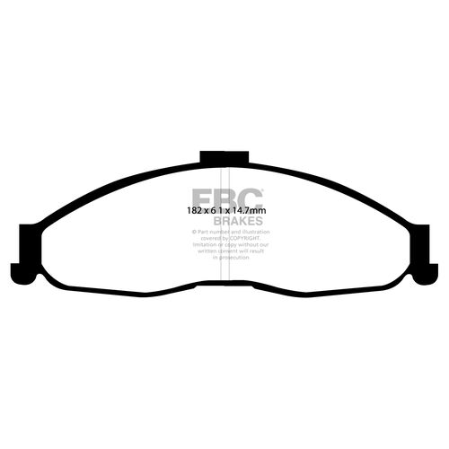 EBC Ultimax передние тормозные колодки DP1239
