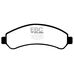 EBC Ultimax передние тормозные колодки DP1256 EBC Ultimax передние тормозные колодки DP1256