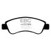 EBC Ultimax передние тормозные колодки для Peugeot 206/207/208/307/308/2008/Citroen Xsara/C2/C4/DS3/Opel Corsa (F) (под 266мм диск)