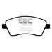 EBC Yellowstuff передние тормозные колодки для Renault Clio (mk3/mk4)/Logan/Duster/Lada Largus/Vesta/Nissan Micra (k12/k14)/Note EBC Yellowstuff передние тормозные колодки для Renault Clio (mk3/mk4)/Logan/Duster/Lada Largus/Vesta/Nissan Micra (k12/k14)/Note