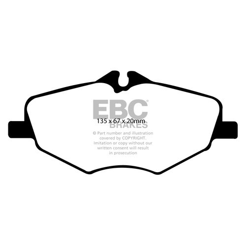 EBC Yellowstuff передние тормозные колодки DP41488R EBC Yellowstuff передние тормозные колодки DP41488R