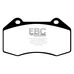 EBC Ultimax передние тормозные колодки для Opel Corsa OPC NE (D/E)/Renault Clio RS (mk3)/Megane RS (mk2)/Alpine A110/Mazda MX5 (ND)/Fiat 124 (for Brembo)
