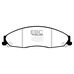EBC Ultimax передние тормозные колодки DP1645 EBC Ultimax передние тормозные колодки DP1645
