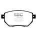 EBC Ultimax передние тормозные колодки для INFINITI FX35/FX45/Murano (03-05) (Скобы) EBC Ultimax передние тормозные колодки для INFINITI FX35/FX45/Murano (03-05) (Скобы)