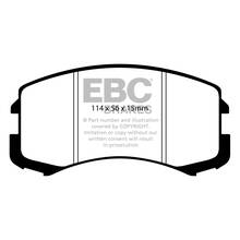 EBC Ultimax передние тормозные колодки DP1678