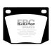 EBC Ultimax передние тормозные колодки DP169 EBC Ultimax передние тормозные колодки DP169