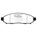EBC Ultimax передние тормозные колодки для Nissan Pathfinder (r51)/Navara/Leaf (под 283/296мм диск)