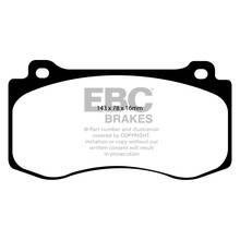 EBC Ultimax передние тормозные колодки Jeep Grand Cherokee SRT8 (wk1)/Dodge Charger SRT8/Challenger SRT8 6.1/6.4L (06-15)