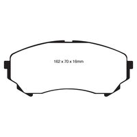 EBC колодки тормозные  DP41828R