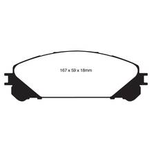 EBC Ultimax передние тормозные колодки для Lexus NX/RX/Toyota Highlander (2010+)/Camry 3.5L (V70)