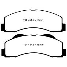EBC Ultimax передние тормозные колодки для Ford F150 (10-14)/Expedition/Lincoln Navigator (10+)