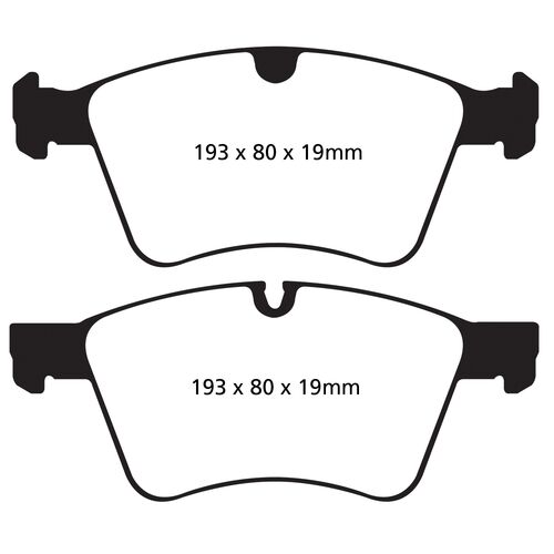 EBC Redstuff передние тормозные колодки для Mercedes ML500/GL350-500/R500 (w164/x164/w251) (под 373мм диск) EBC Redstuff передние тормозные колодки для Mercedes ML500/GL350-500/R500 (w164/x164/w251) (под 373мм диск)