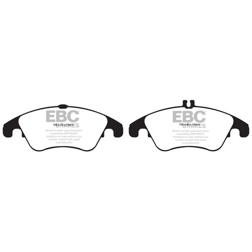 EBC Ultimax передние тормозные колодки для Mercedes C300-350/CLS350-400/SLC/SLK250-350 (w204/c218/w212/c207/r173/r172 EBC Ultimax передние тормозные колодки для Mercedes C300-350/CLS350-400/SLC/SLK250-350 (w204/c218/w212/c207/r173/r172
