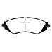 EBC Greenstuff передние тормозные колодки для Chevrolet Lacetti/Epica/Nubira/Tacuma