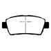 EBC Greenstuff передние тормозные колодки DP21295 EBC Greenstuff передние тормозные колодки DP21295