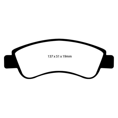 EBC Greenstuff передние тормозные колодки для Peugeot 206/207/208/307/308/2008/Citroen Xsara/C2/C4/DS3/Opel Corsa (F) (под 266мм диск) EBC Greenstuff передние тормозные колодки для Peugeot 206/207/208/307/308/2008/Citroen Xsara/C2/C4/DS3/Opel Corsa (F) (под 266мм диск)