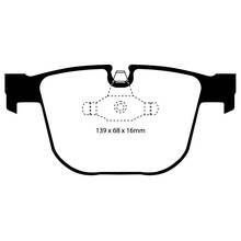 EBC Greenstuff задние тормозные колодки для BMW 1M/M3/M5/M6/X5M/X6M (e92/E60/E63/E70/E71/F16/F15) (под 345-385мм диск)