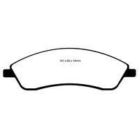 EBC Greenstuff передние тормозные колодки DP21692