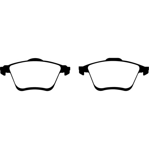 EBC Greenstuff передние тормозные колодки для Mazda 6MPS/Mazdaspeed