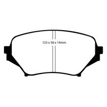 EBC Bluestuff передние тормозные колодки для MAZDA MX5 (2005-2015)