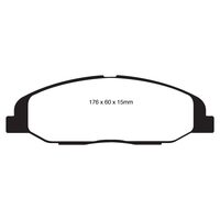 EBC Greenstuff передние тормозные колодки для Cadillac CTS/STS 3.0/3.6/4.6L (08-19) (под 316мм диск)