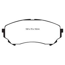 EBC Greenstuff передние тормозные колодки DP21828