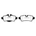 EBC Greenstuff задние тормозные колодки для Mini Cooper S/JCW (R55/R56/R57/R58) (под 259/280мм диск)