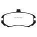 EBC Greenstuff передние тормозные колодки DP22028 EBC Greenstuff передние тормозные колодки DP22028