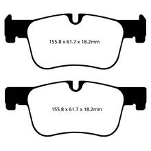 EBC Greenstuff передние тормозные колодки для BMW 1/2/3/4-ser 316/318/320 (под 284/300мм диск)
