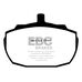 EBC Ultimax передние тормозные колодки DP243 EBC Ultimax передние тормозные колодки DP243
