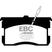 EBC Ultimax передние тормозные колодки DP257