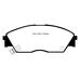 EBC Greenstuff передние тормозные колодки DP2706 EBC Greenstuff передние тормозные колодки DP2706